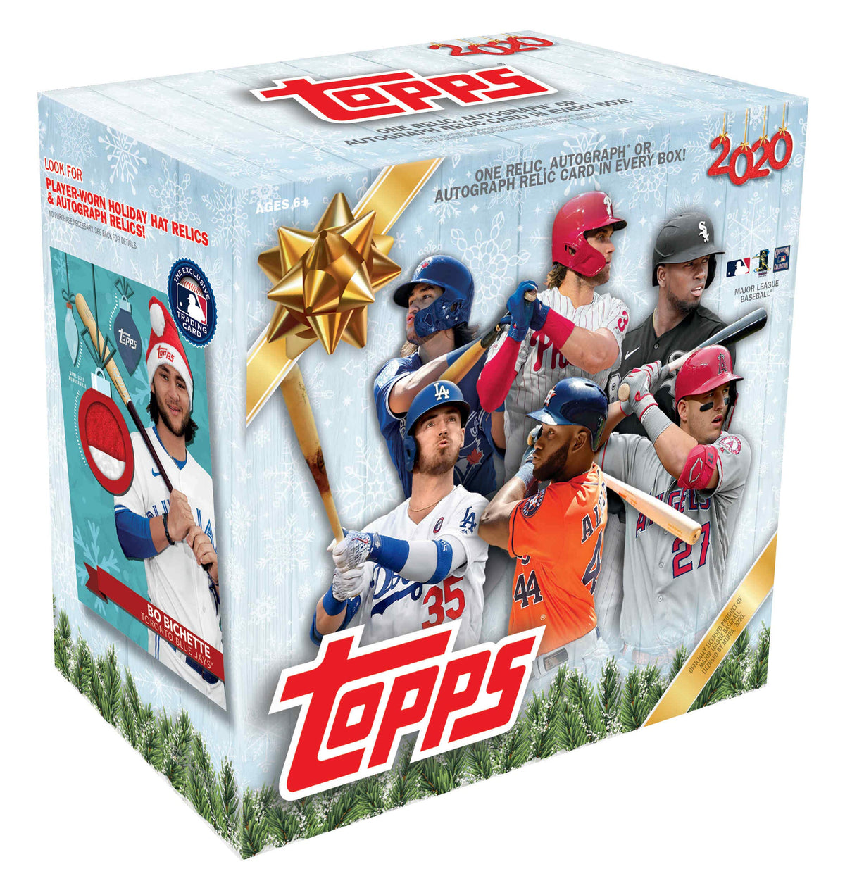 2020 Topps Holiday MLB Baseball Trading Cards Mega Box I7965
