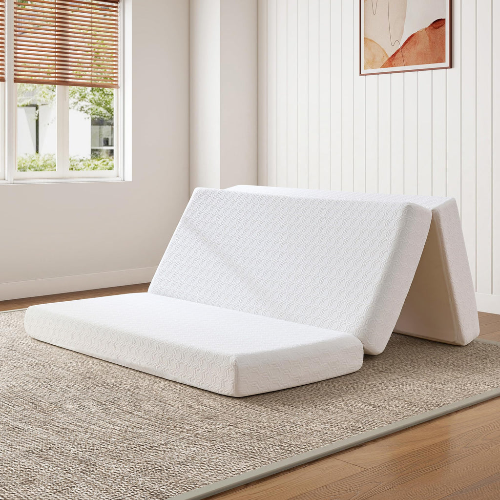 Queen Foldable Memory Foam Mattress with Cooling Gel N57202