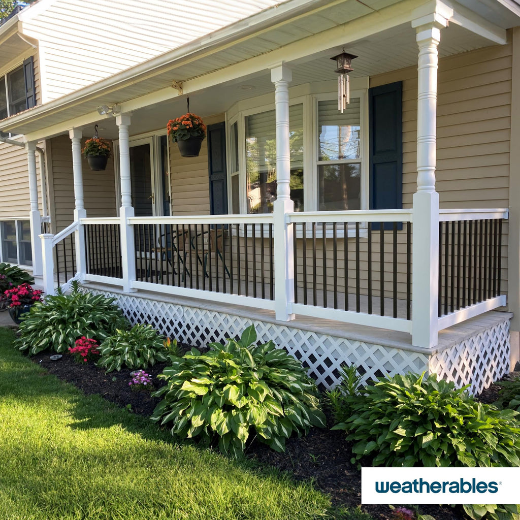 26'' Black Aluminum Balusters 20pk X80870