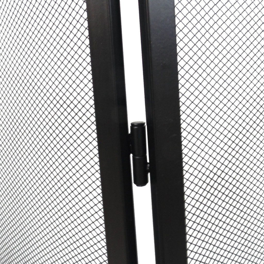 3-Panel Arch Screen with Double Bar B59703