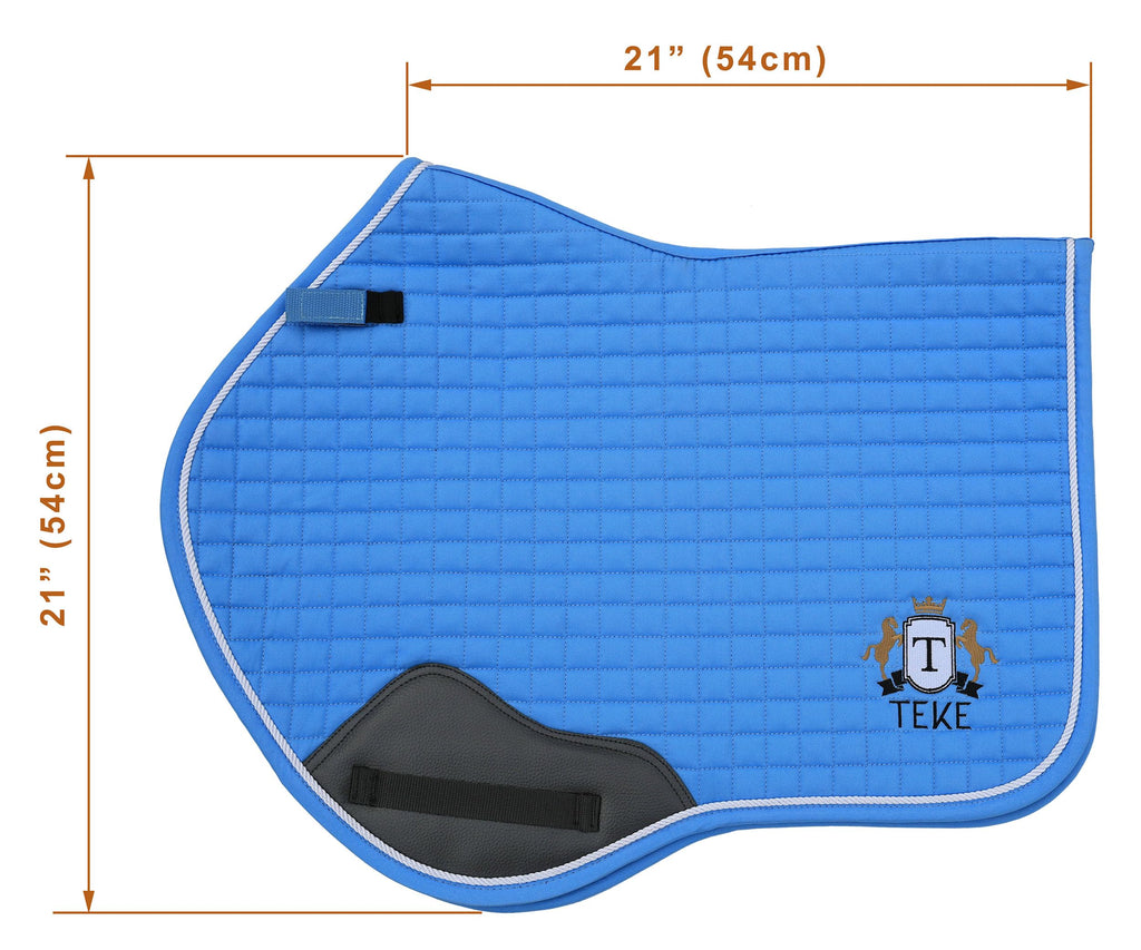 100% Cotton English Saddle Pads U334